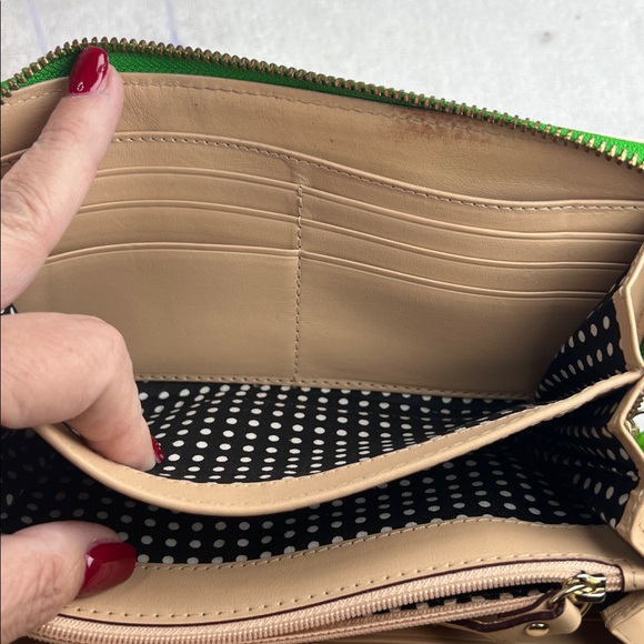 Kate Spade Green Patent Leather Wallet - Picture 7 of 9